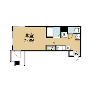 ベオラプレイス【4-C号室】の間取り