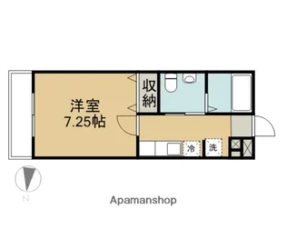 ヴェルデュール市ヶ尾【1階】の間取り