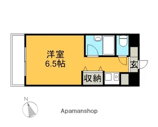 リベール市ヶ尾【205号室】の間取り