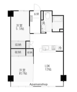 東急江田駅前ドエリング【9階】の間取り