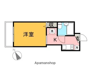 TOP・宮崎台第1【206号室】の間取り