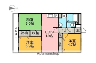 メゾンひろ【3階】の間取り