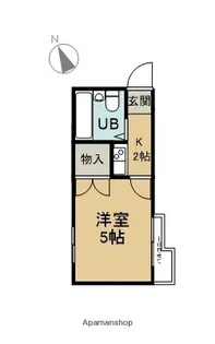 たまハウス【101号室】の間取り
