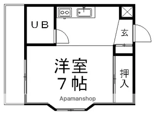 ステイヒルズ【201号室】の間取り