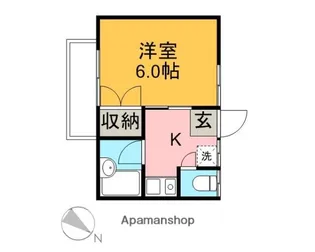 メモリー市ヶ尾【2階】の間取り