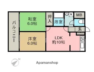 第5みなもとビル【3階】の間取り