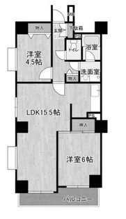 オークヒルズ【6階】の間取り
