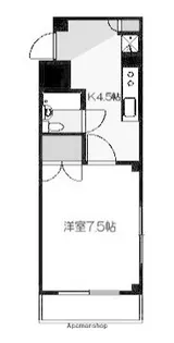 シャトレ宮崎台【1階】の間取り