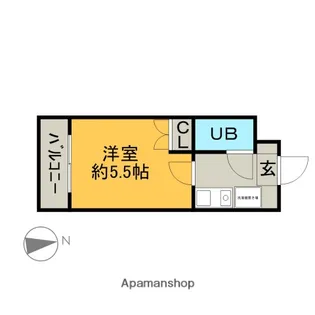 グレイスランド宮崎台【1階】の間取り