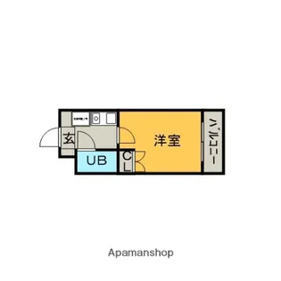 グレイスランド宮崎台【305号室】の間取り