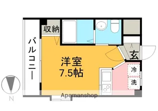 ホワイトレジデンス鷺沼【2階】の間取り