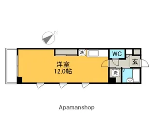 YOKOHAMAーBLD【301号室】の間取り