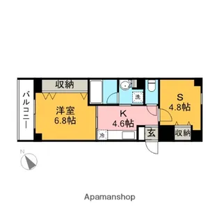 S−FORTたまプラーザ【2階】の間取り
