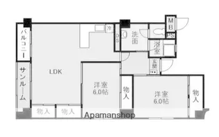 東急江田ドエリング【4階】の間取り