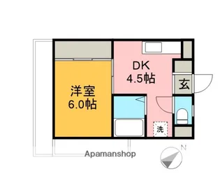コア・タマプラザ【2階】の間取り