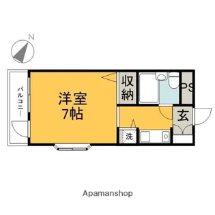 フェリカ宮崎台【2階】の間取り