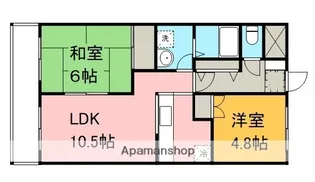 グランチェスタⅡ【1階】の間取り