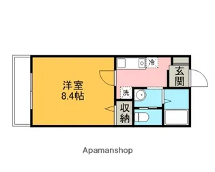 コンフォート植村【4階】の間取り