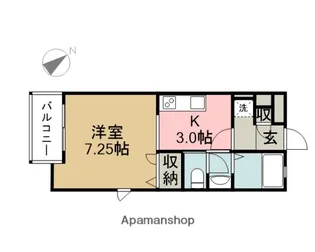 プライム蔵【2階】の間取り