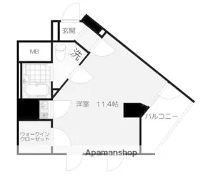 BUILDING【303号室】の間取り