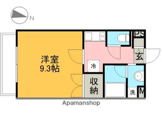 ラフィーネたまプラーザ【307号室】の間取り