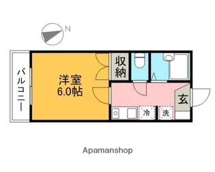 ヴェルセジュール【2階】の間取り