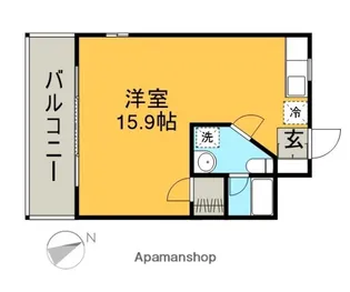 フォックスヒルズ【7号室号室】の間取り