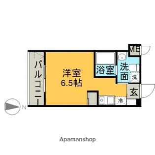 バージュアル横濱あざみ野【4階】の間取り