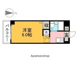ソサエティ宮前平【5階】の間取り