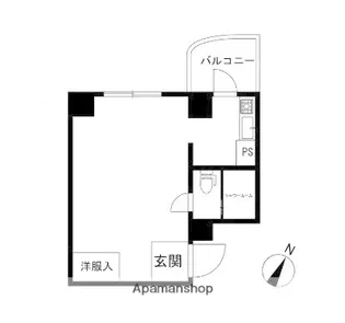 ブライトウエスト江田【2階】の間取り