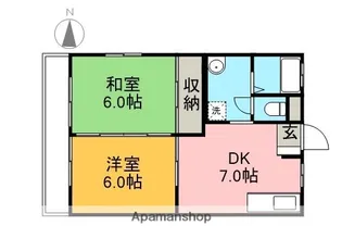 弥生ビル【3階】の間取り