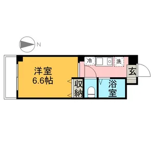 クラシコ鷺沼【0112号室】の間取り