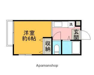 ベルテ鷺沼【1階】の間取り
