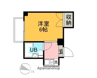 レジデンスヘリオス【101号室】の間取り