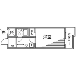 ビエント宮崎台【2階】の間取り