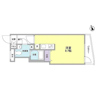 メゾンドール鷺沼【2階】の間取り