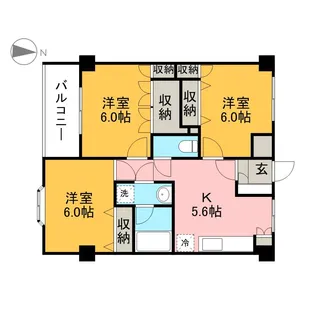 アルトハイム【302号室】の間取り
