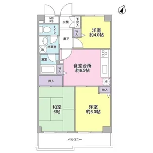 たまプラーザソフィーナ 2【3階】の間取り