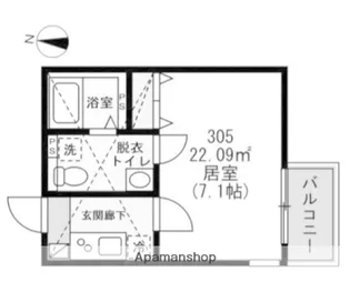 リバティヒルズ【2階】の間取り