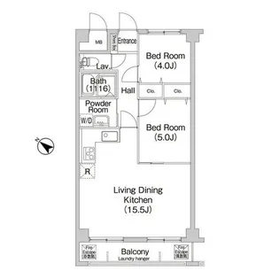 コンフォリアたまプラーザ【3階】の間取り