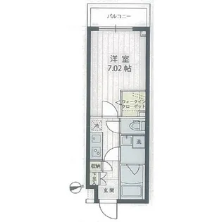 アプリーレ宮崎台Ⅱ【3階】の間取り