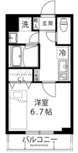 LOC’S SAGINUMA【1階】の間取り