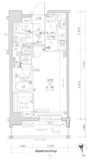 デュオステージ宮崎台【4階】の間取り