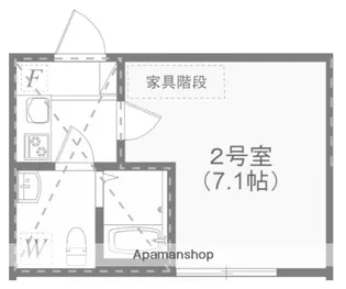 アザーレ・プラネ青葉台【2階】の間取り