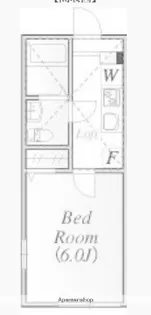 アザーレ・バモス宮前平【2階】の間取り