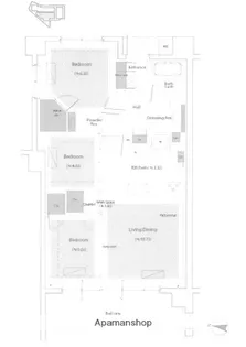 BRILLIA宮前平HILLSIDE【3階】の間取り