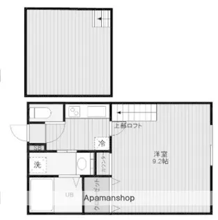 MAISON DE PASTEL【2階】の間取り