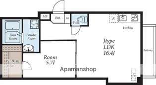 レジデンス宮前平【1階】の間取り
