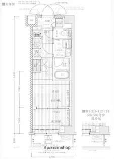 ブライズ鷺沼【3階】の間取り