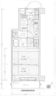ブライズ鷺沼【1階】の間取り